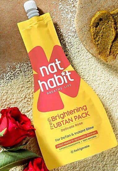 Nat Habit Delicate Rose Daily Ubtan Cleanser