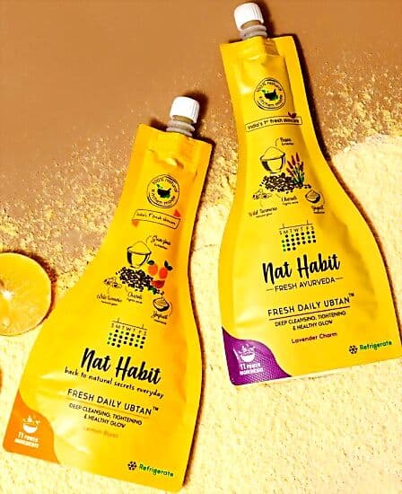 Nat Habit Lemon Burst Daily Ubtan Cleanser