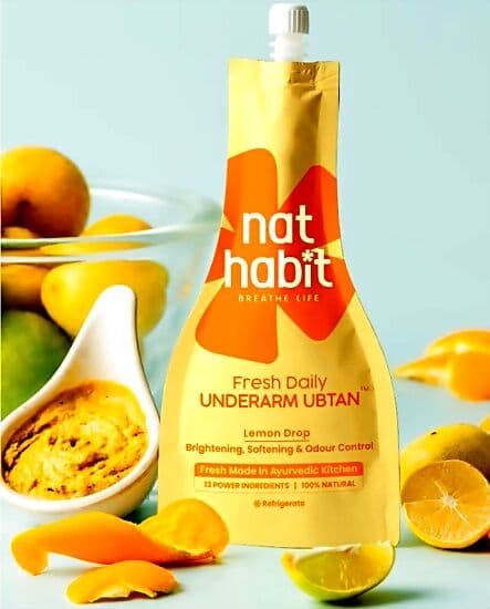 Nat Habit Lemon Drop UnderArm Ubtan