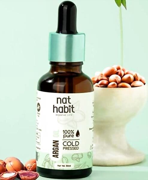 Nat Habit Pure Cold Pressed Argan Oil