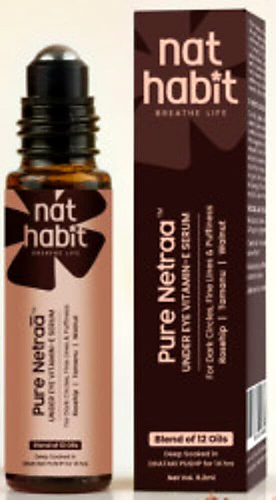 Nat Habit Pure Netraa UnderEye Vit-E Serum