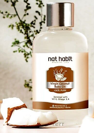 Nat Habit Pure Virgin Coconut Baby Oil