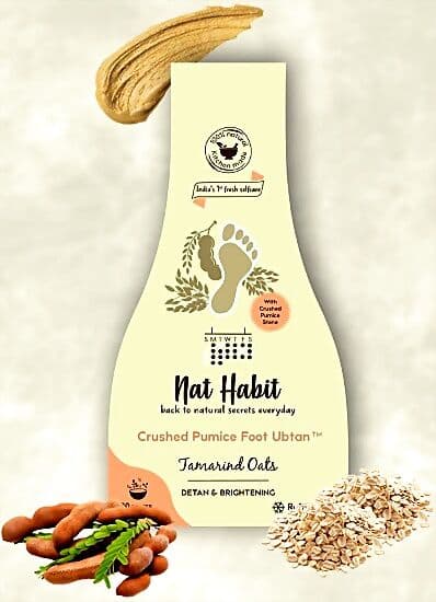 Nat Habit Tamarind Oats Foot Ubtan