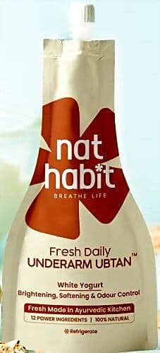 Nat Habit White Yogurt UnderArm Ubtan