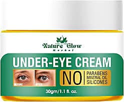 Nature Glow herbal Under Eye Cream.