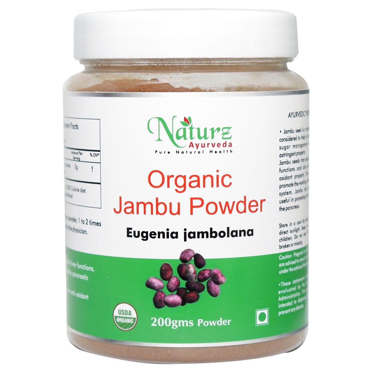 Naturz Ayurveda Organic Jambu Beej Powder