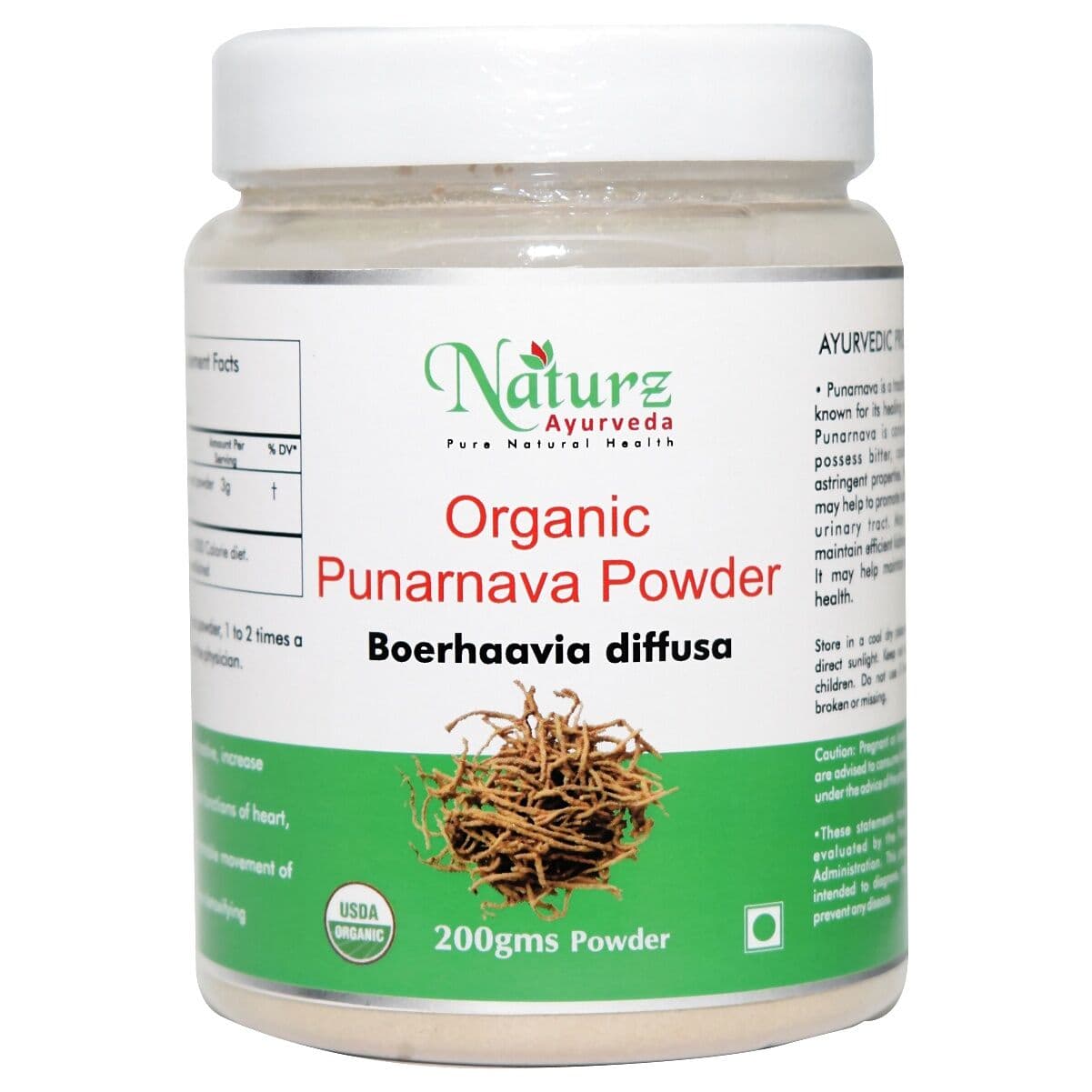 Naturz Ayurveda Organic Punarnava Powder