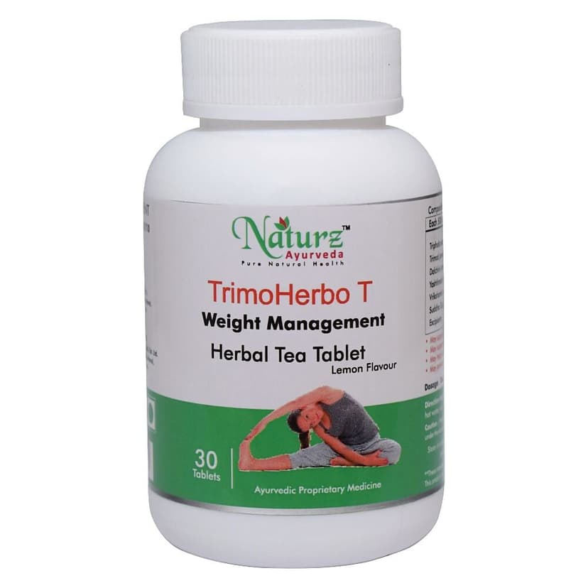 Naturz Ayurveda Trimo Herbo T Tea Tablets