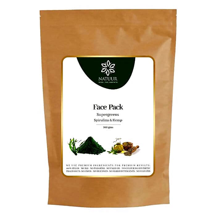 Natuur Supergreens Face Pack