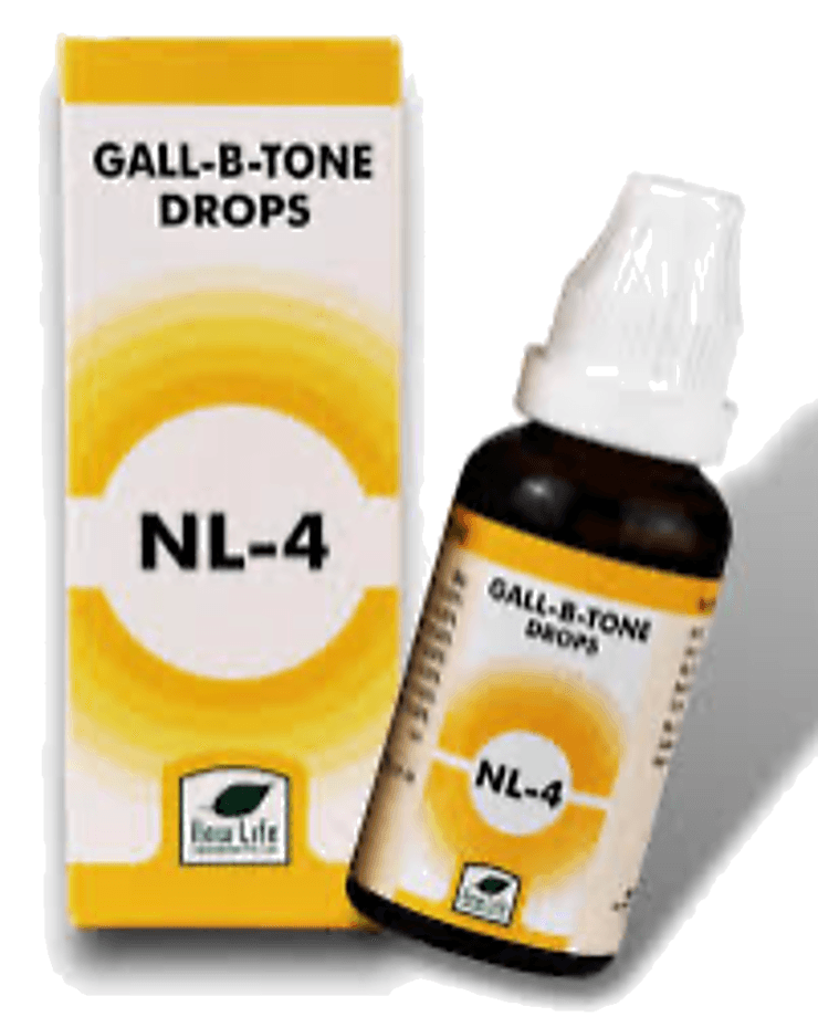 New Life Nl-4 (Gall B Tone Drops) (30Ml)