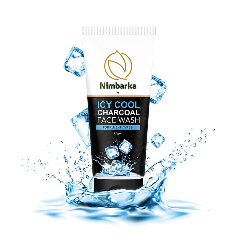 Nimbarka Icy Cool Charcoal Facewash