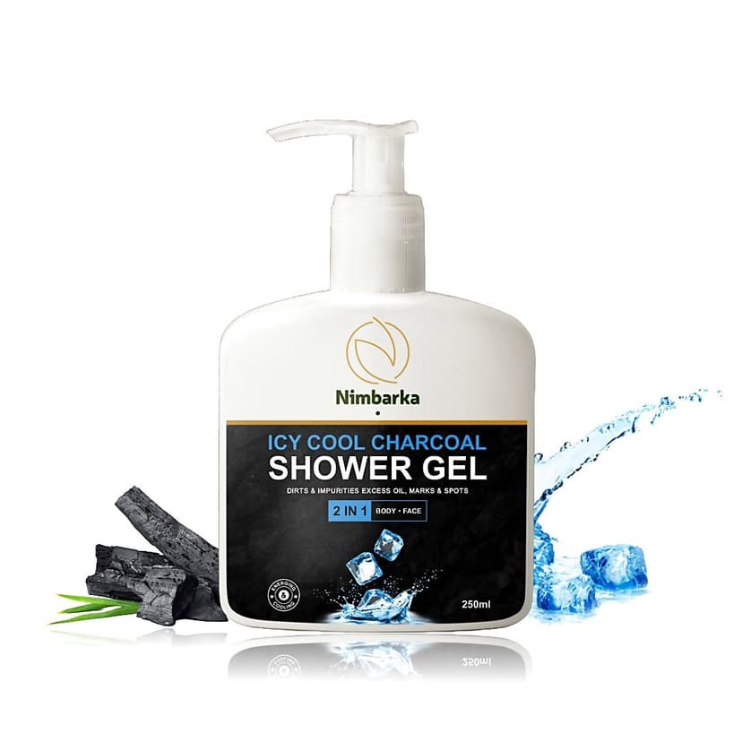 Nimbarka Icy Cool Charcoal Shower Gel