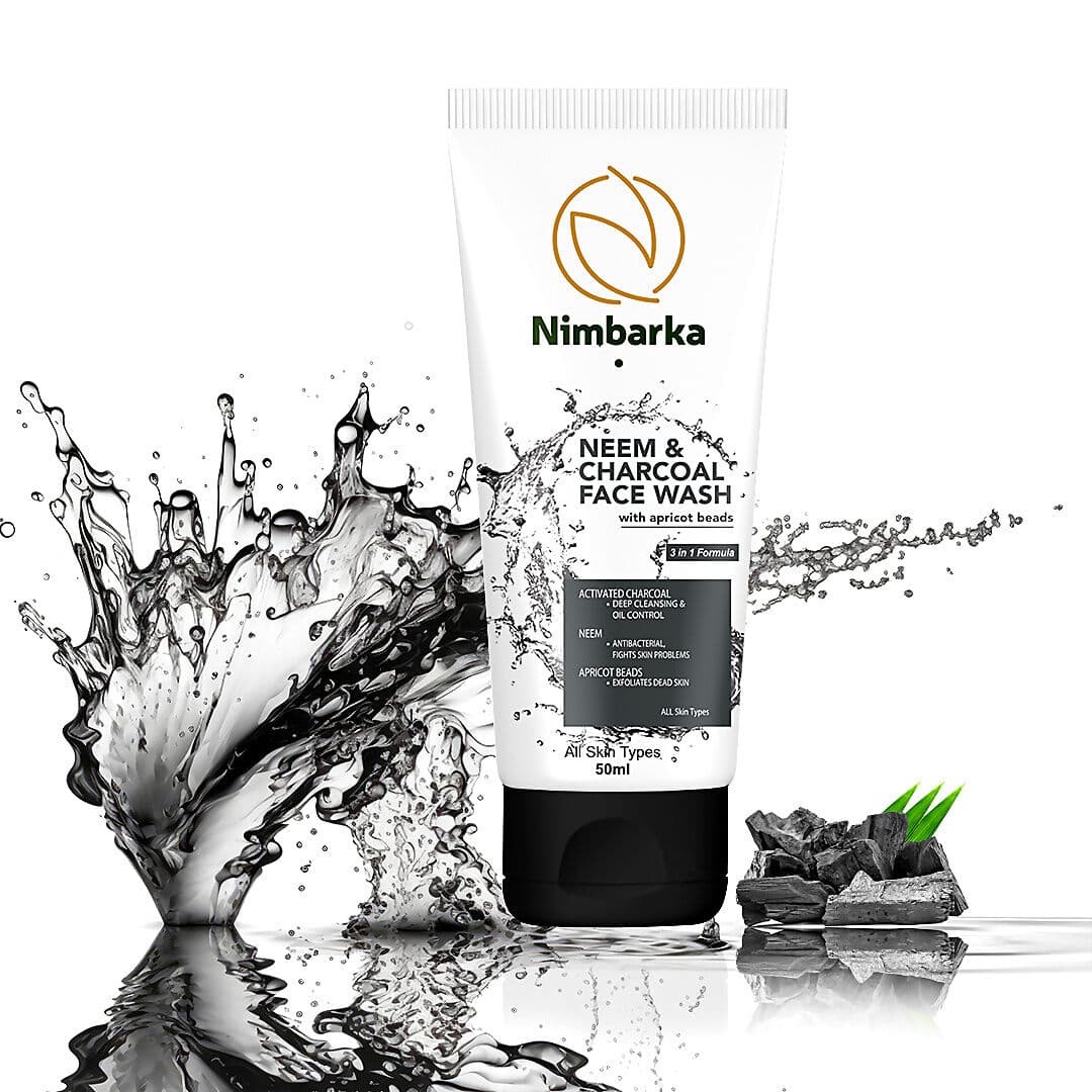 Nimbarka Neem Charcoal Facewash 