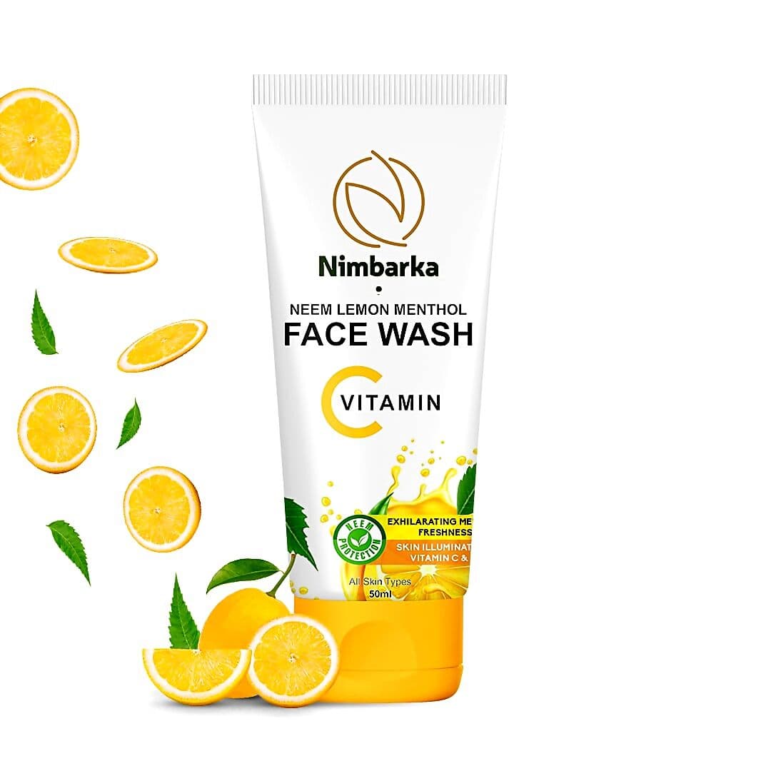 Nimbarka Neem Lemon Menthol Facewash