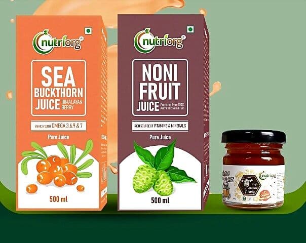 Nutriorg Vitamin C Health Booster Combo