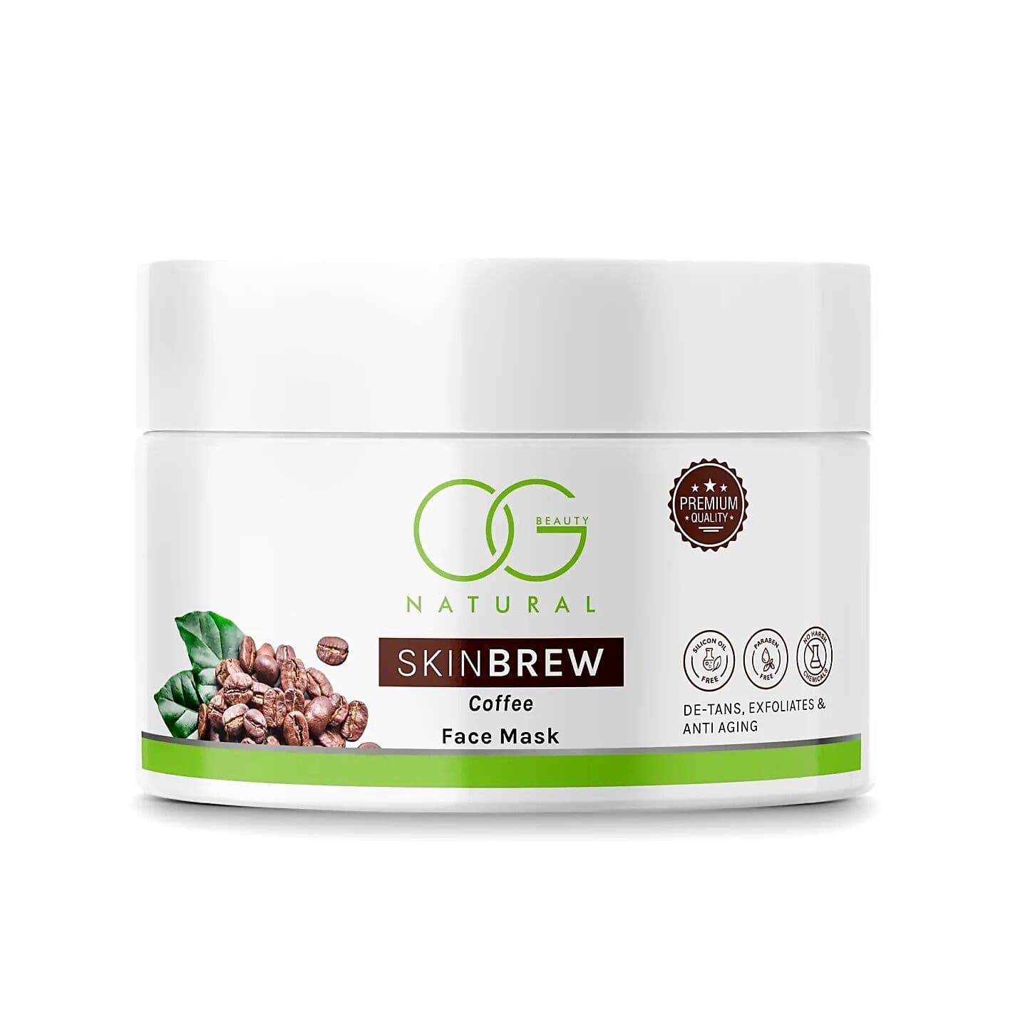 OG Beauty Natural Skinbrew Coffee Face Scrub