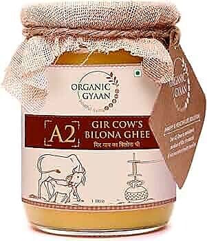 Organic Gyaan A2 Gir Cow's Bilona Ghee