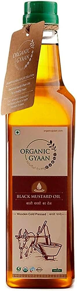 Organic Gyaan Black Mustard Oil