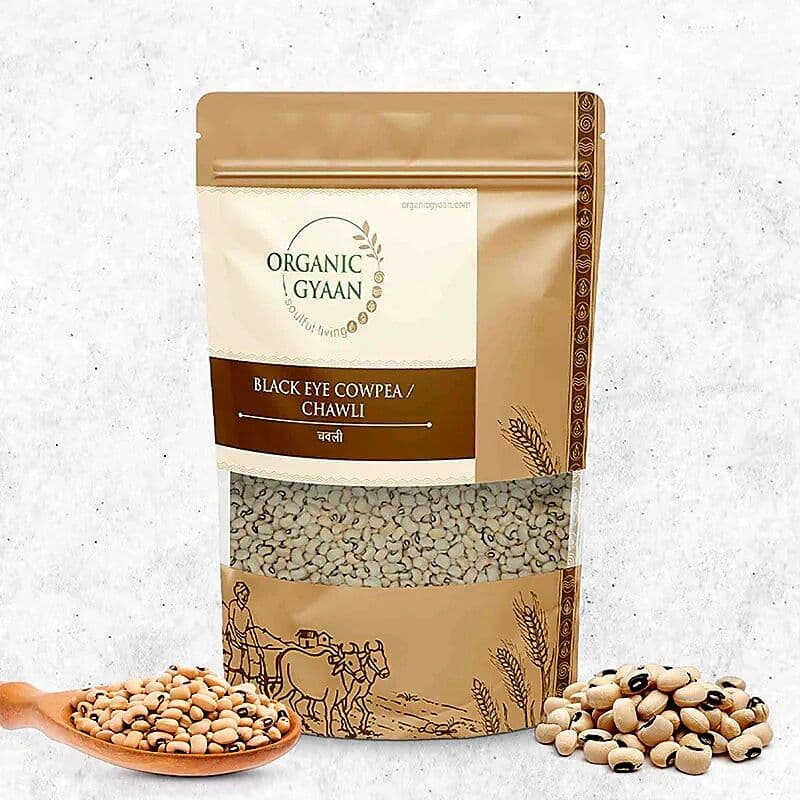 Organic Gyaan Chawli / Black Eye Cowpea 