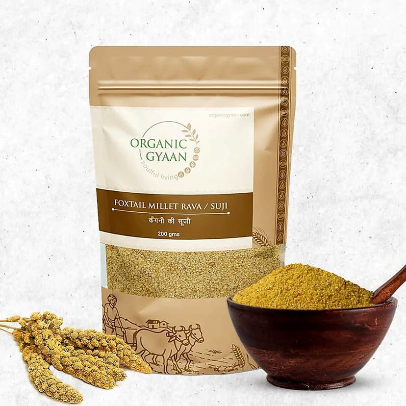 Organic Gyaan Foxtail Millet Rava 