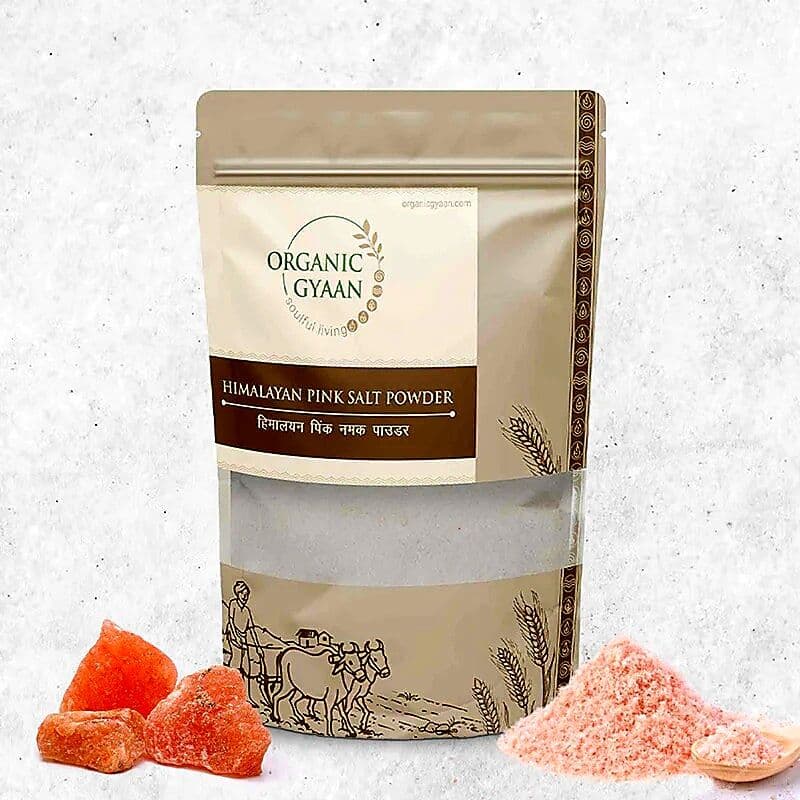Organic Gyaan Himalayan Pink Salt Powder
