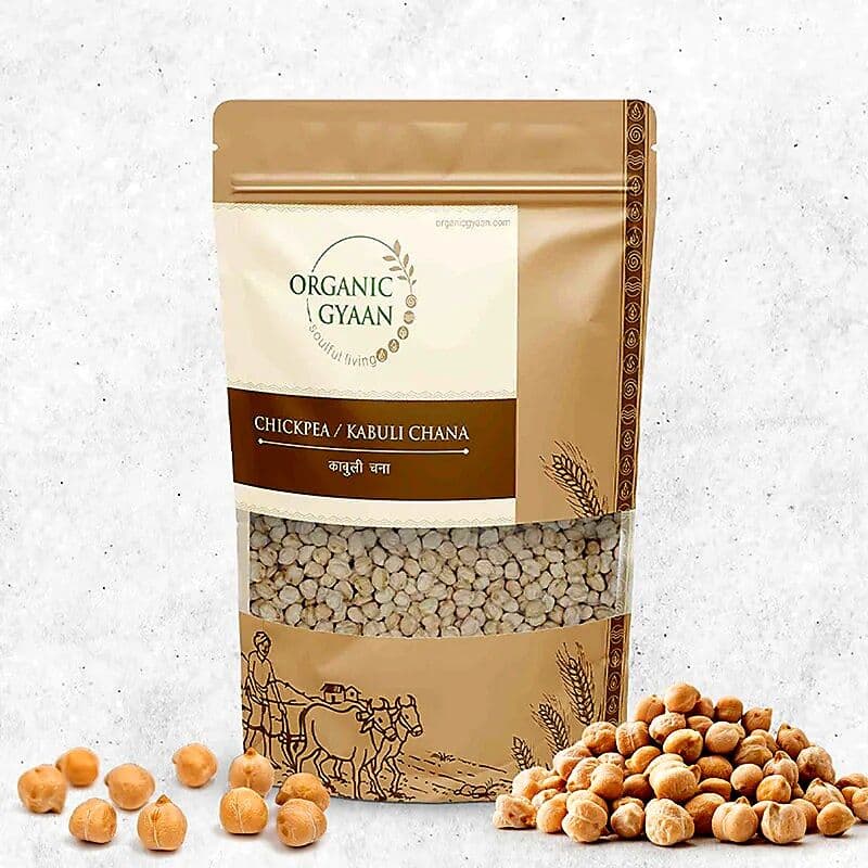 Organic Gyaan  Kabuli Chana | Chickpea 