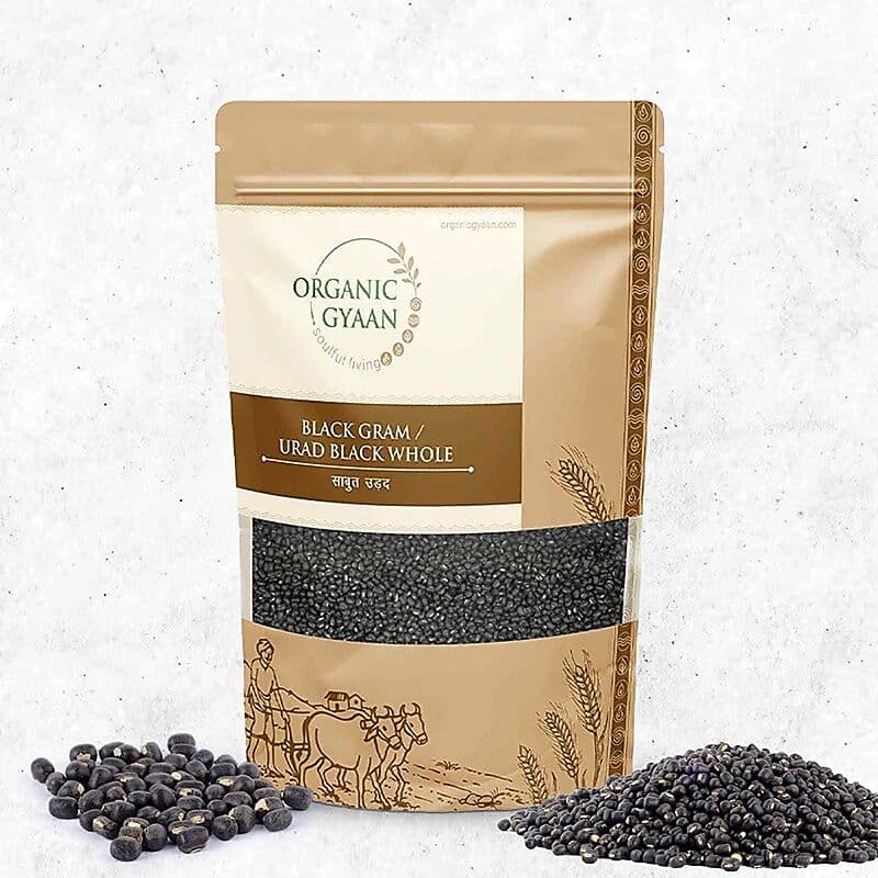 Organic Gyaan Urad Black Whole / Black Gram