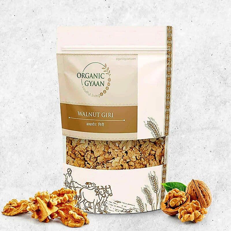 Organic Gyaan Walnut Giri