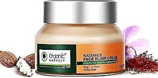 organic harvest Radiance Face Elixir Cream