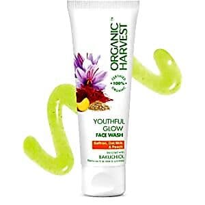 organic harvest Youthful Glow Face Wash