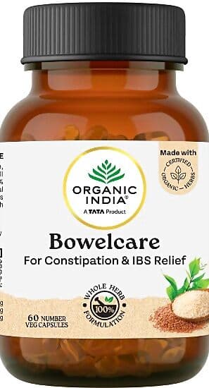 Organic India Bowelcare Capsules
