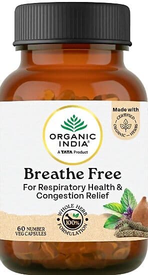 Organic India Breathe Free Capsules