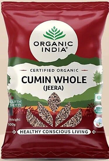 Organic India Cumin Whole 