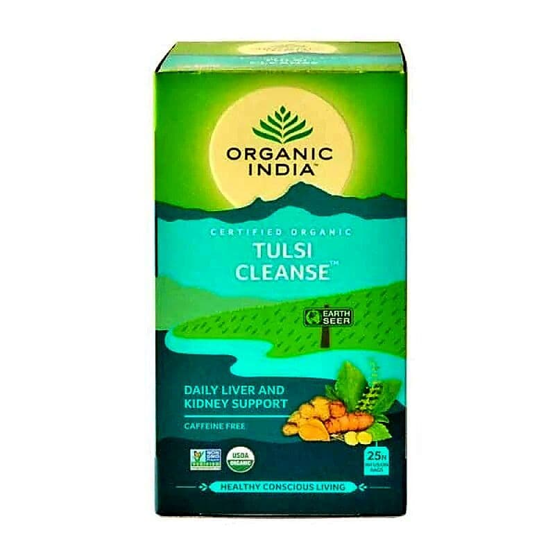 Organic India Tulsi Cleanse tea bags