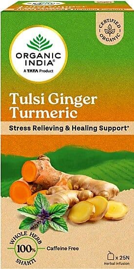 Organic India Tulsi Ginger Turmeric