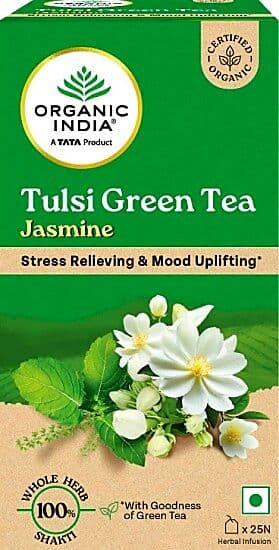 Organic India Tulsi Green Tea Jasmine