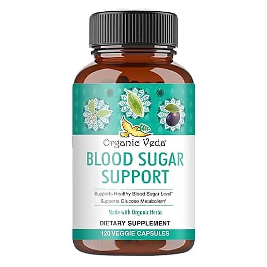 Organic Veda Blood Sugar Support Capsules