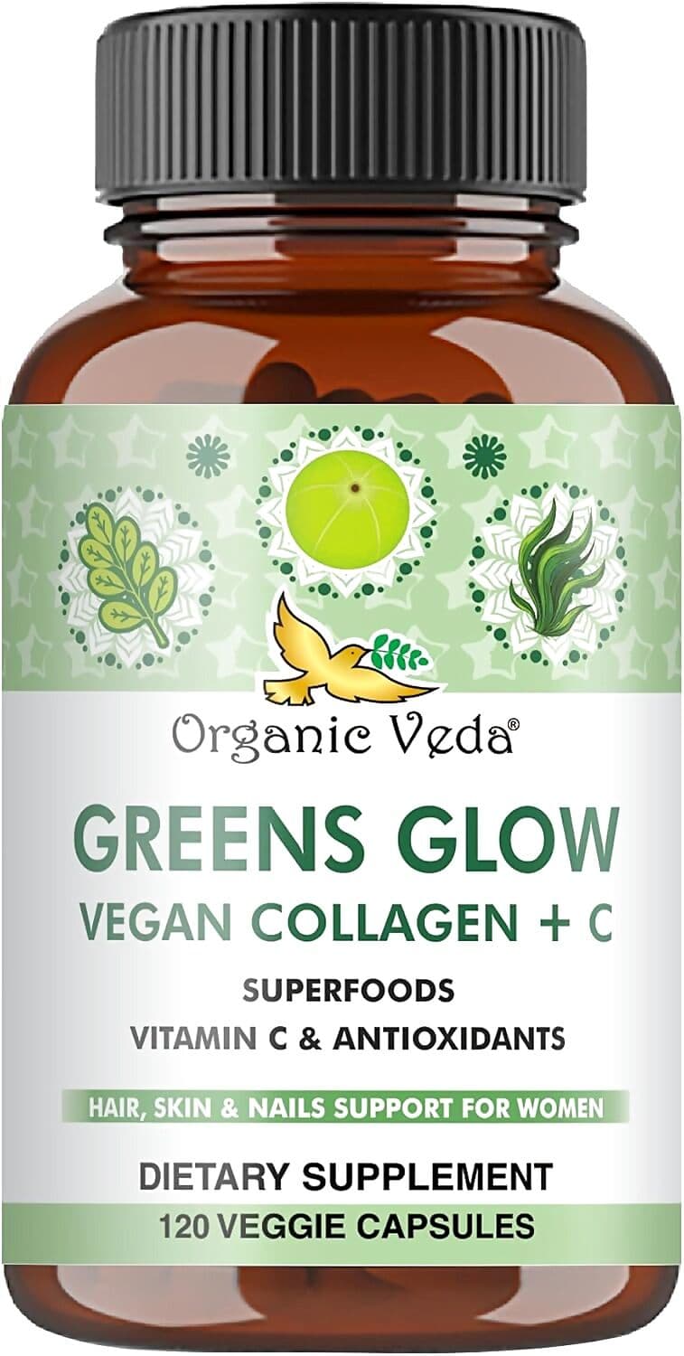 Organic Veda Greens Glow Veggie Capsule