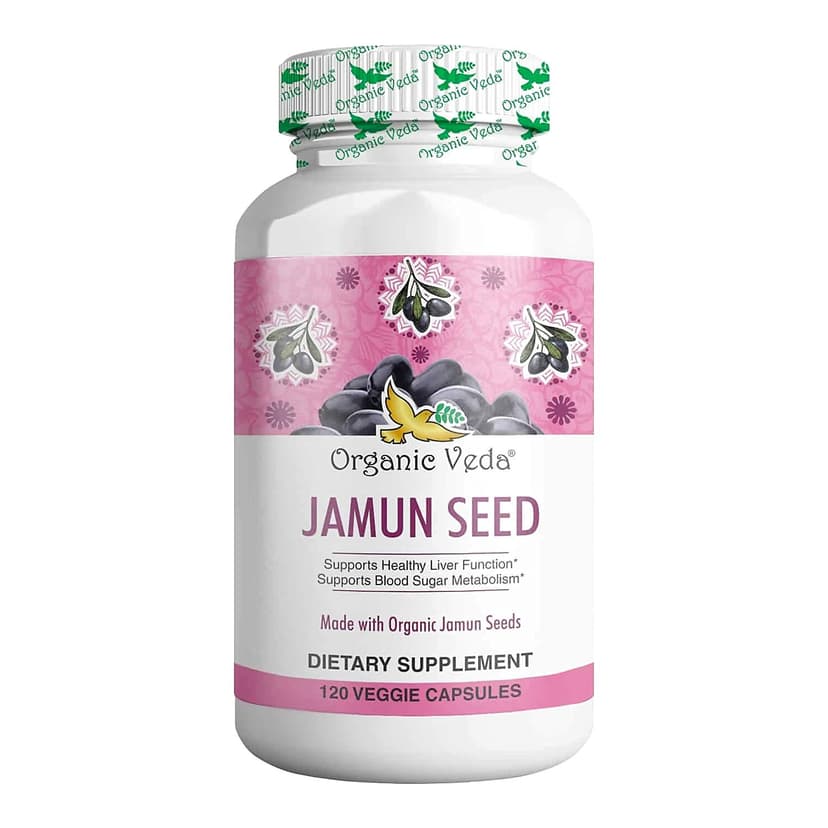 Organic Veda Jamun Seed Capsules