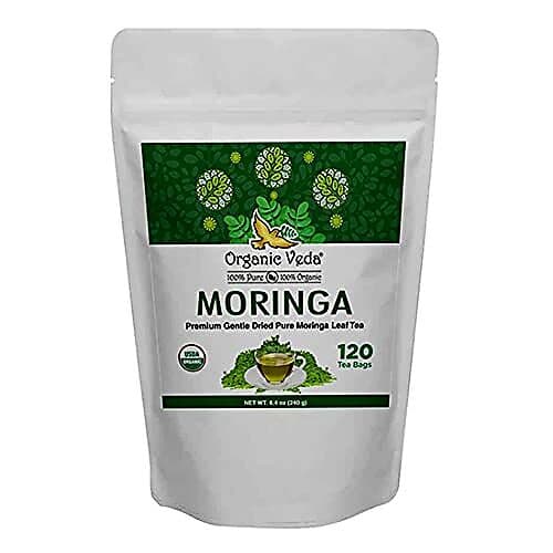 Organic Veda Moringa Dried Leaf Tea