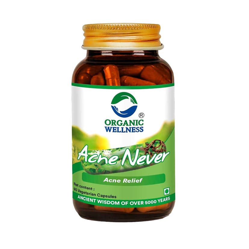 Organic Wellness Acne-Never Capsules
