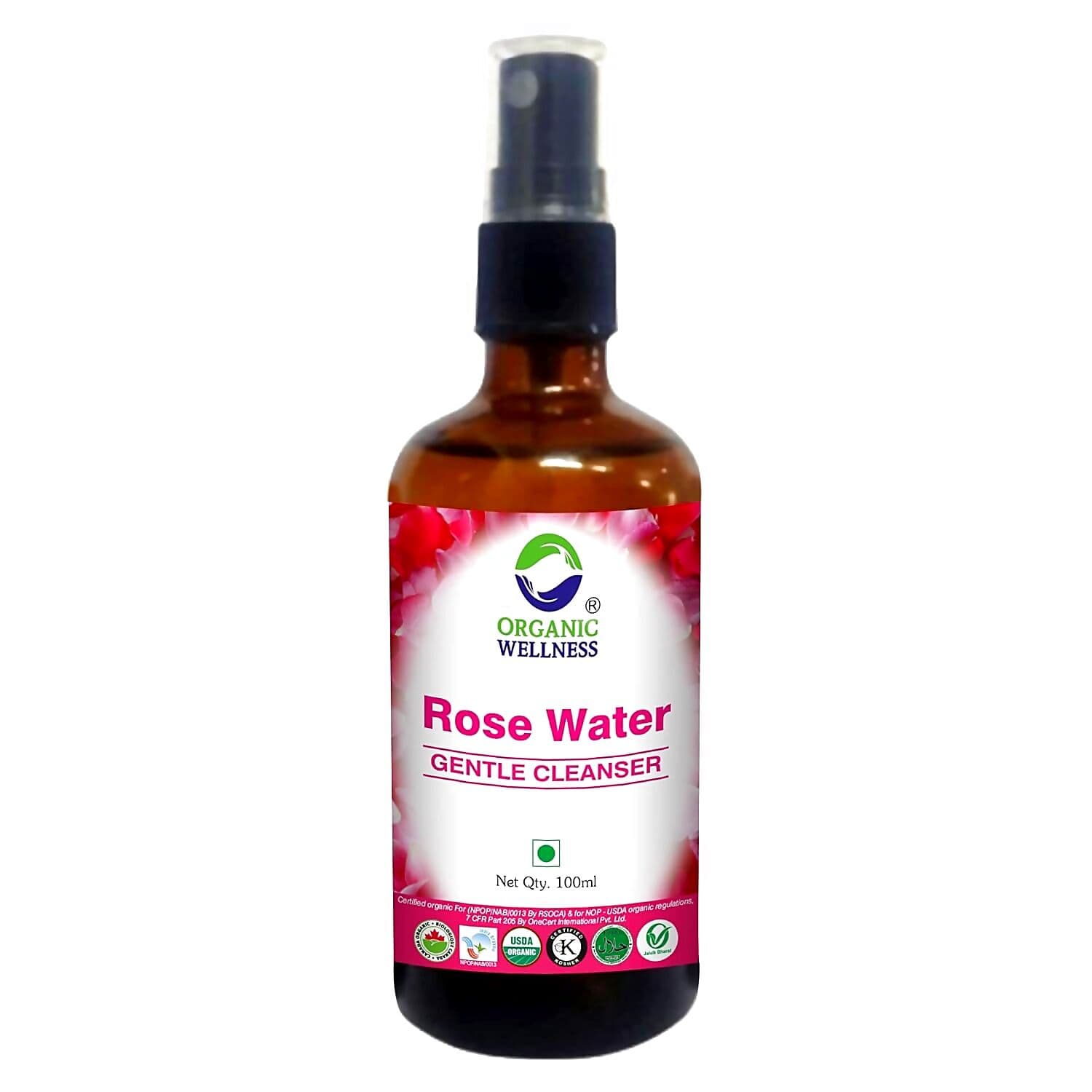 Organic Wellness Rose Water Gentle Cleanser