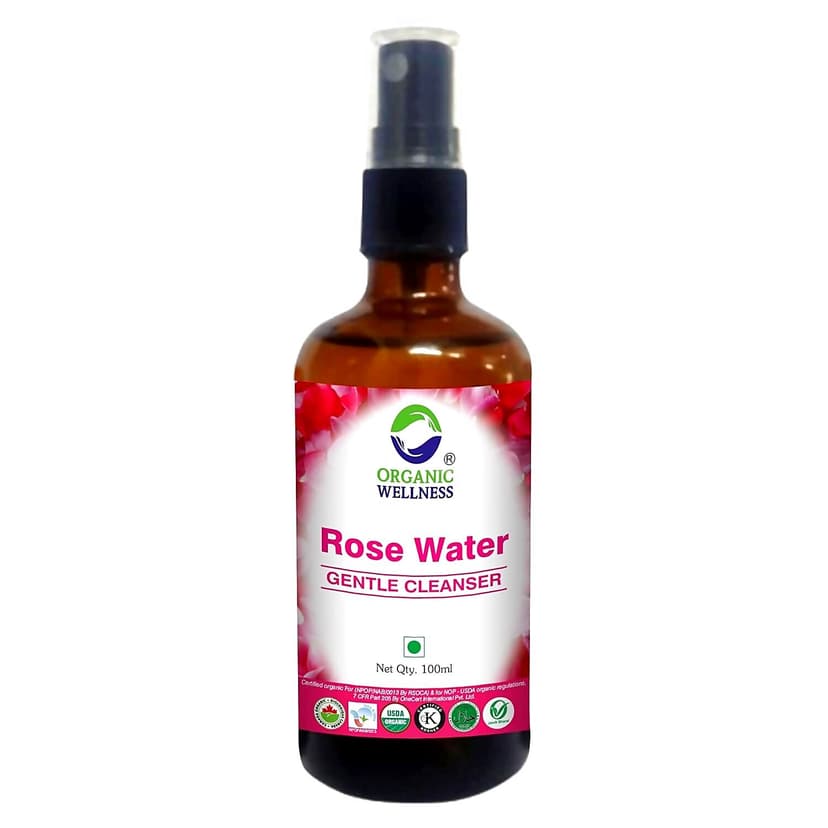 Organic Wellness Rose Water Gentle Cleanser