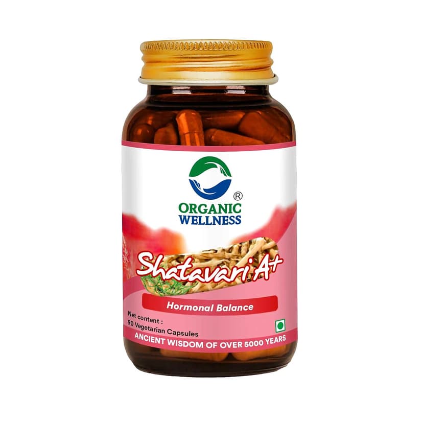 Organic Wellness Shatavari A+ Capsules