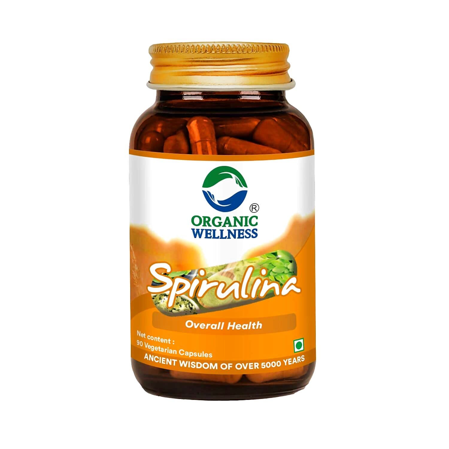 Organic Wellness Spirulina Capsules