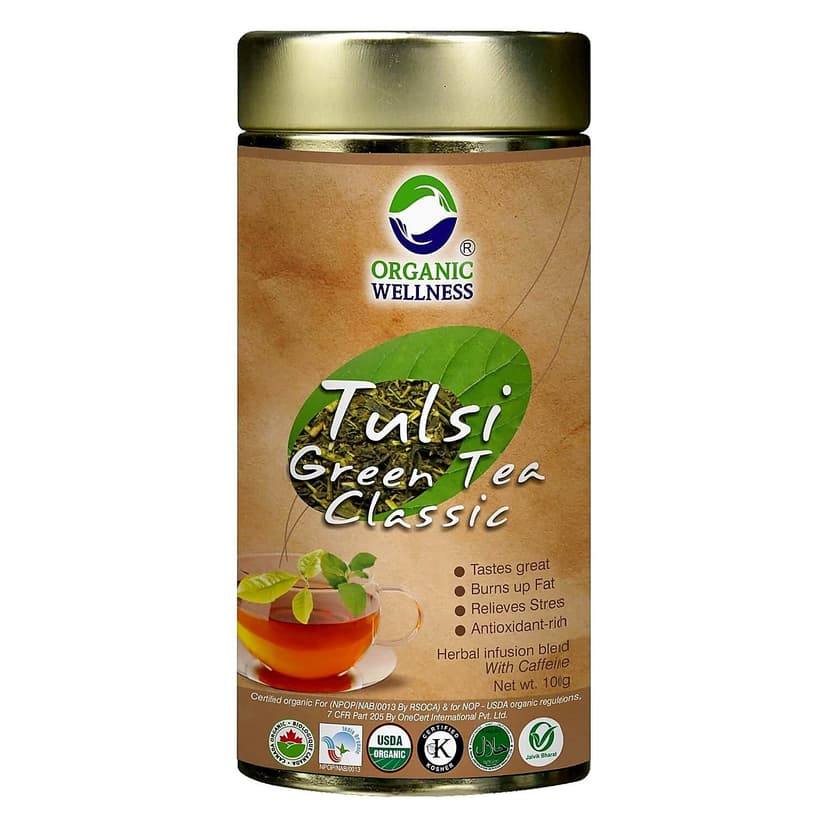 Organic Wellness Tulsi Green Tea Classic