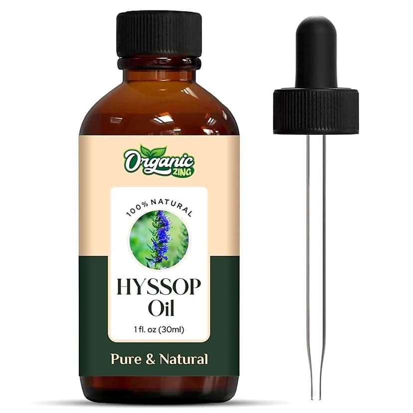 Organic Zing Hyssop Oil