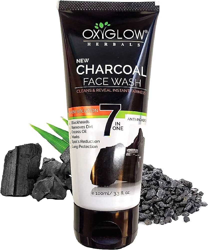 oxyglow Charcoal Face Wash