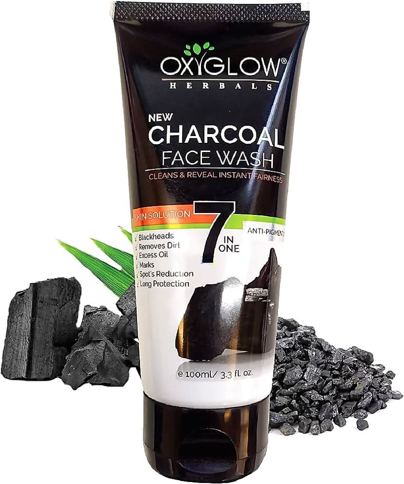 oxyglow Charcoal Face Wash