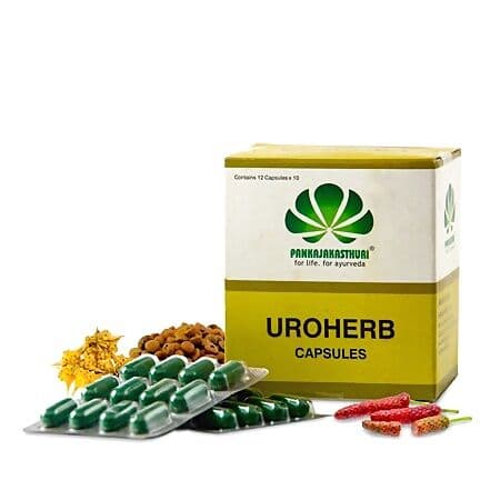 Pankajakasthuri Herbals Uroherb Capsules